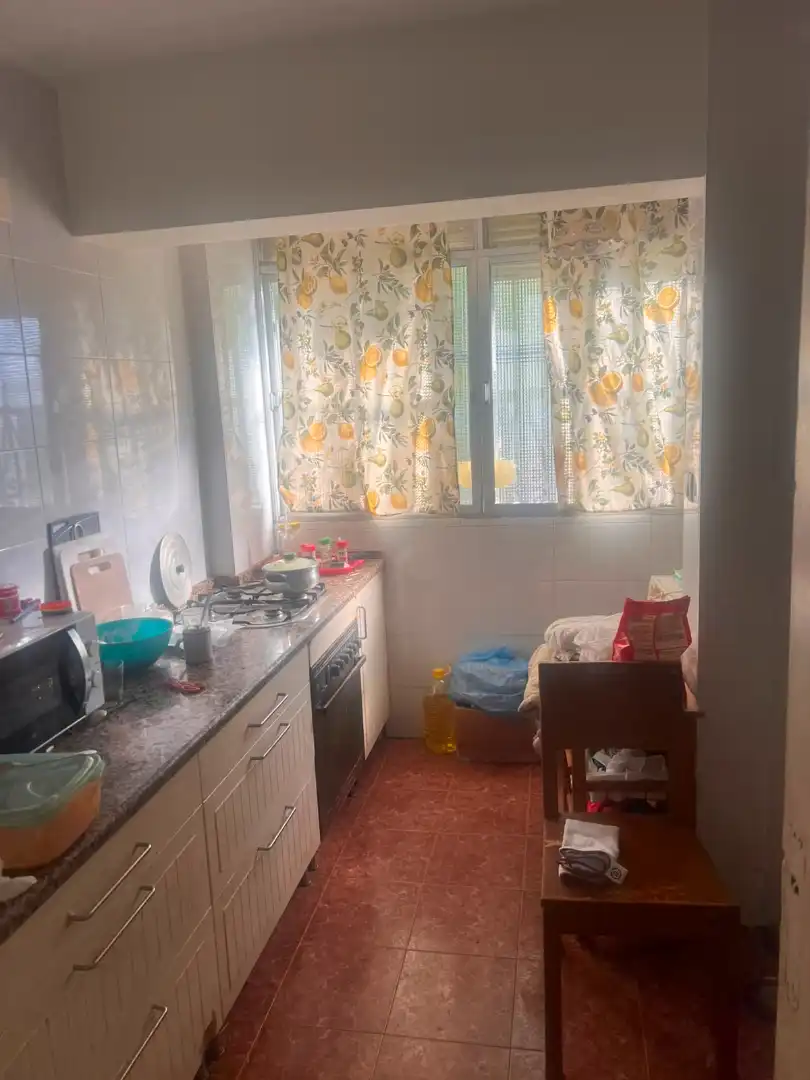 Kitchen of Flat for sale in Sevilla  with Air Conditioner, Terrace and Furnished