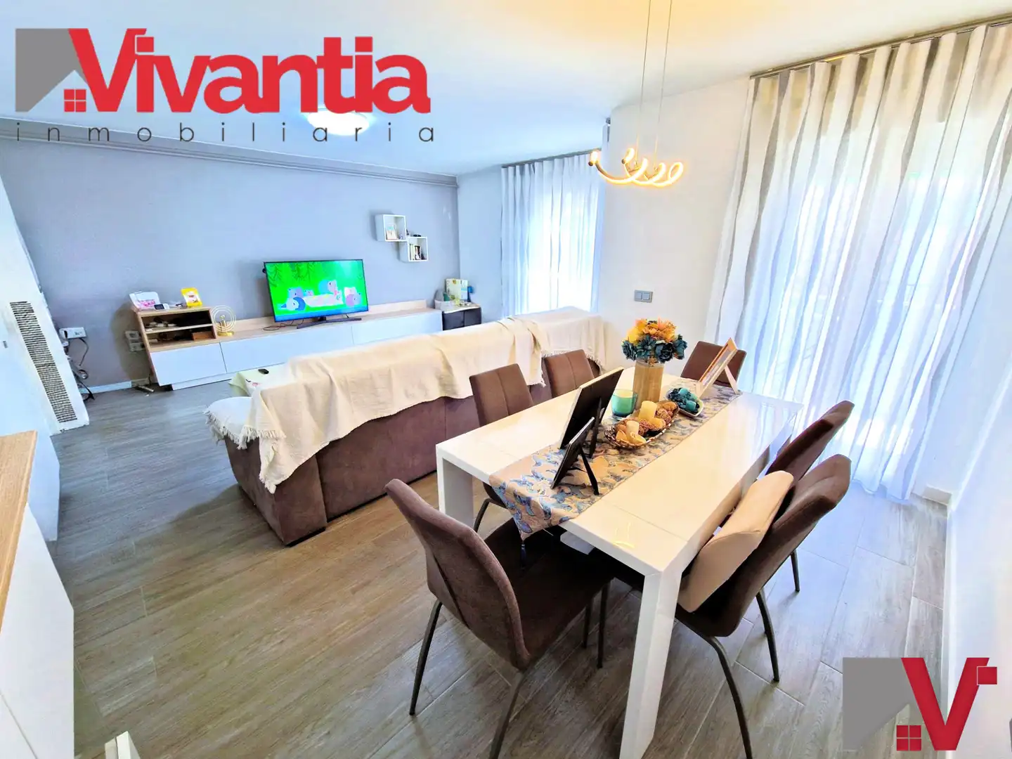 Sala de estar de Piso en venta en Lorca con Aire acondicionado, Calefacción y Terraza