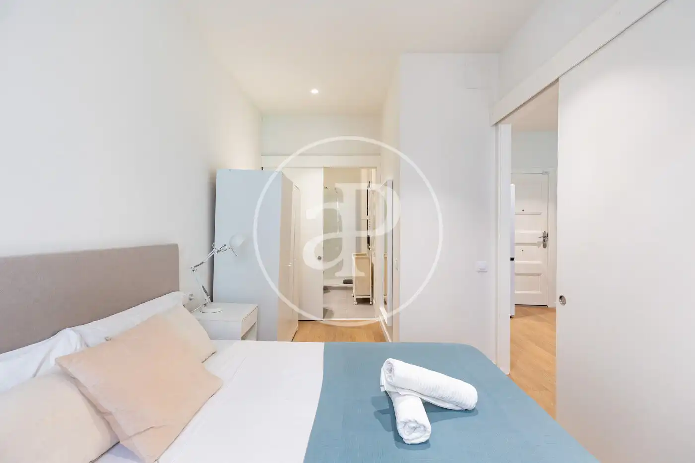 Bedroom of Flat for sale in Barcelona  with Heating and Furnished
