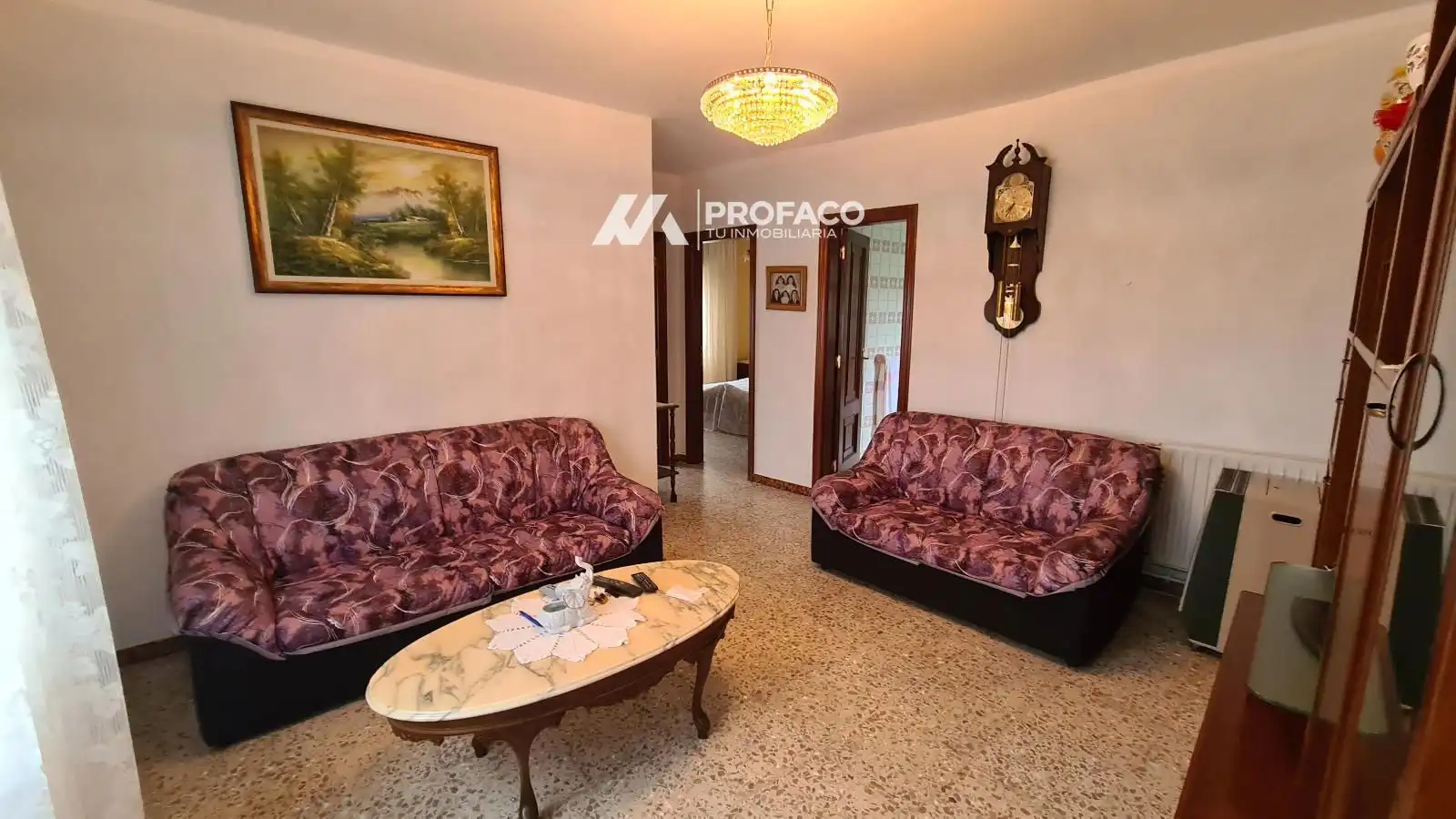 Living room of Houses for sale in Carballeda de Avia  with Heating, Storage room and Furnished