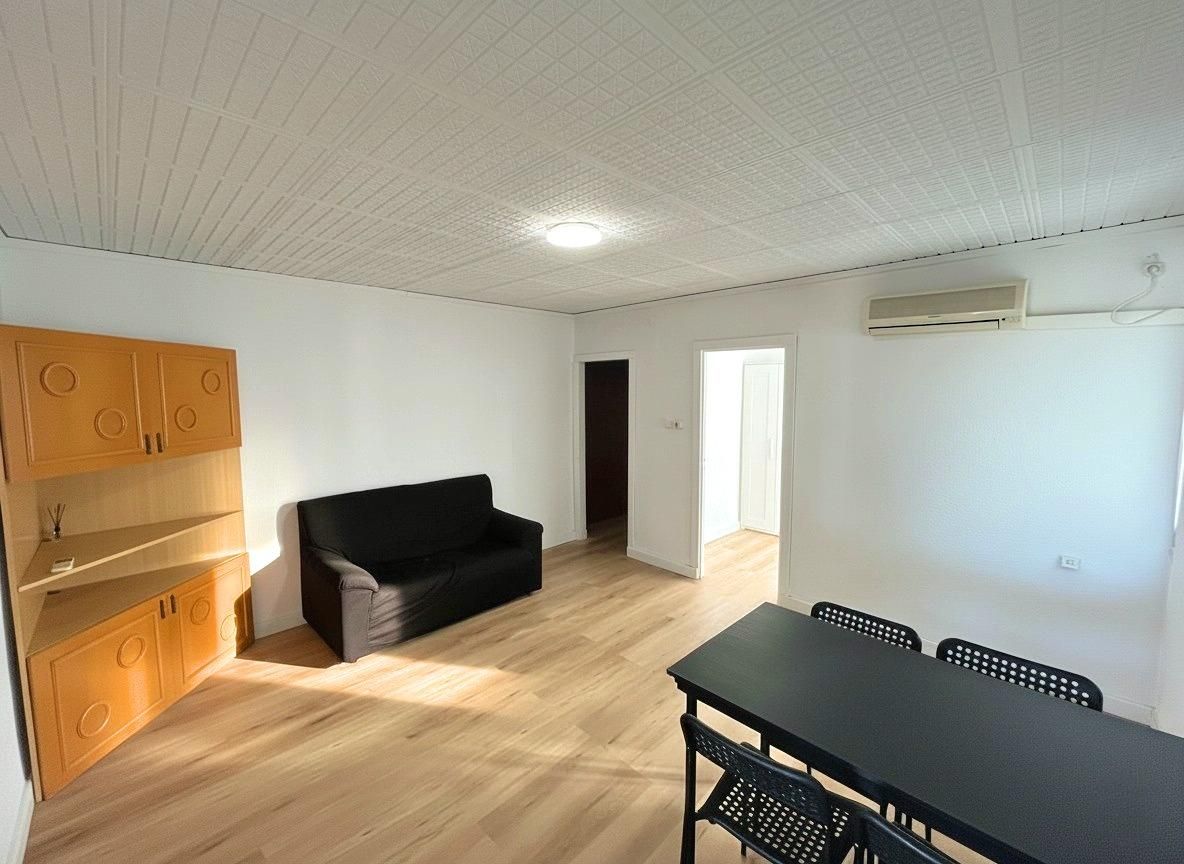 Living room of Flat for sale in  Valencia Capital  with Parquet flooring