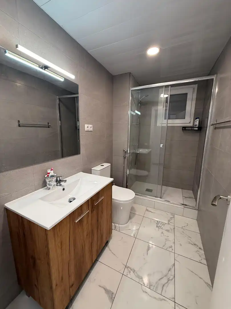Bathroom of Flat for sale in Mont-roig del Camp  with Air Conditioner, Heating and Balcony
