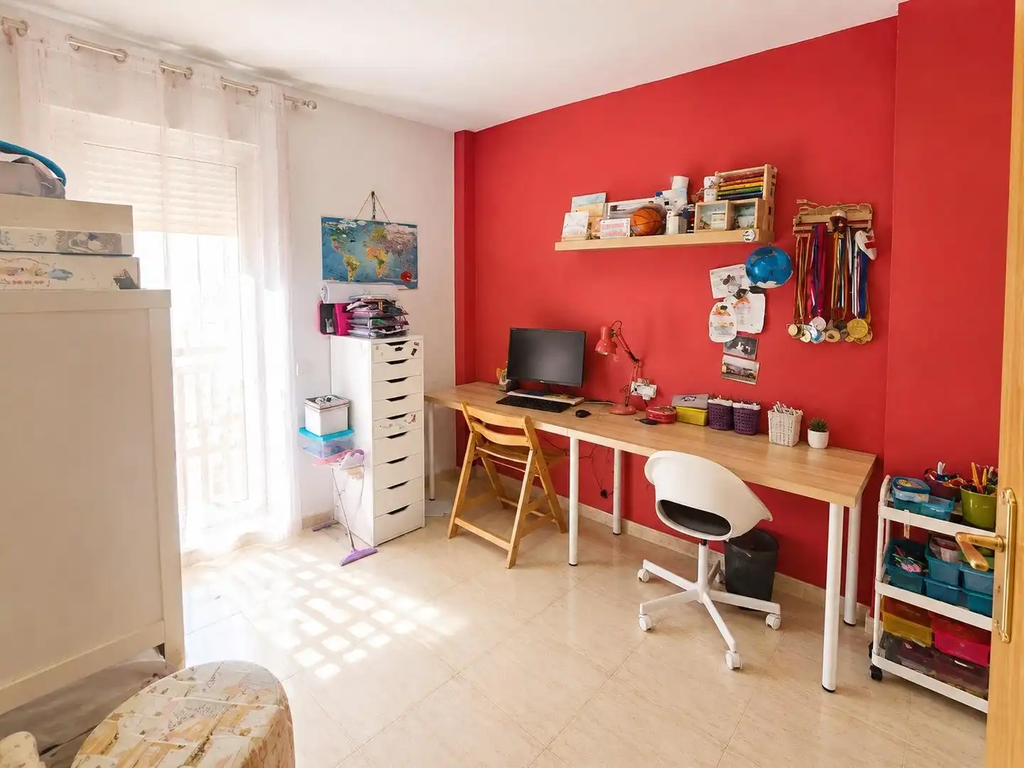 Sala d'estar de Pis en venda en Murcia amb Aire condicionat, Terrassa i Traster