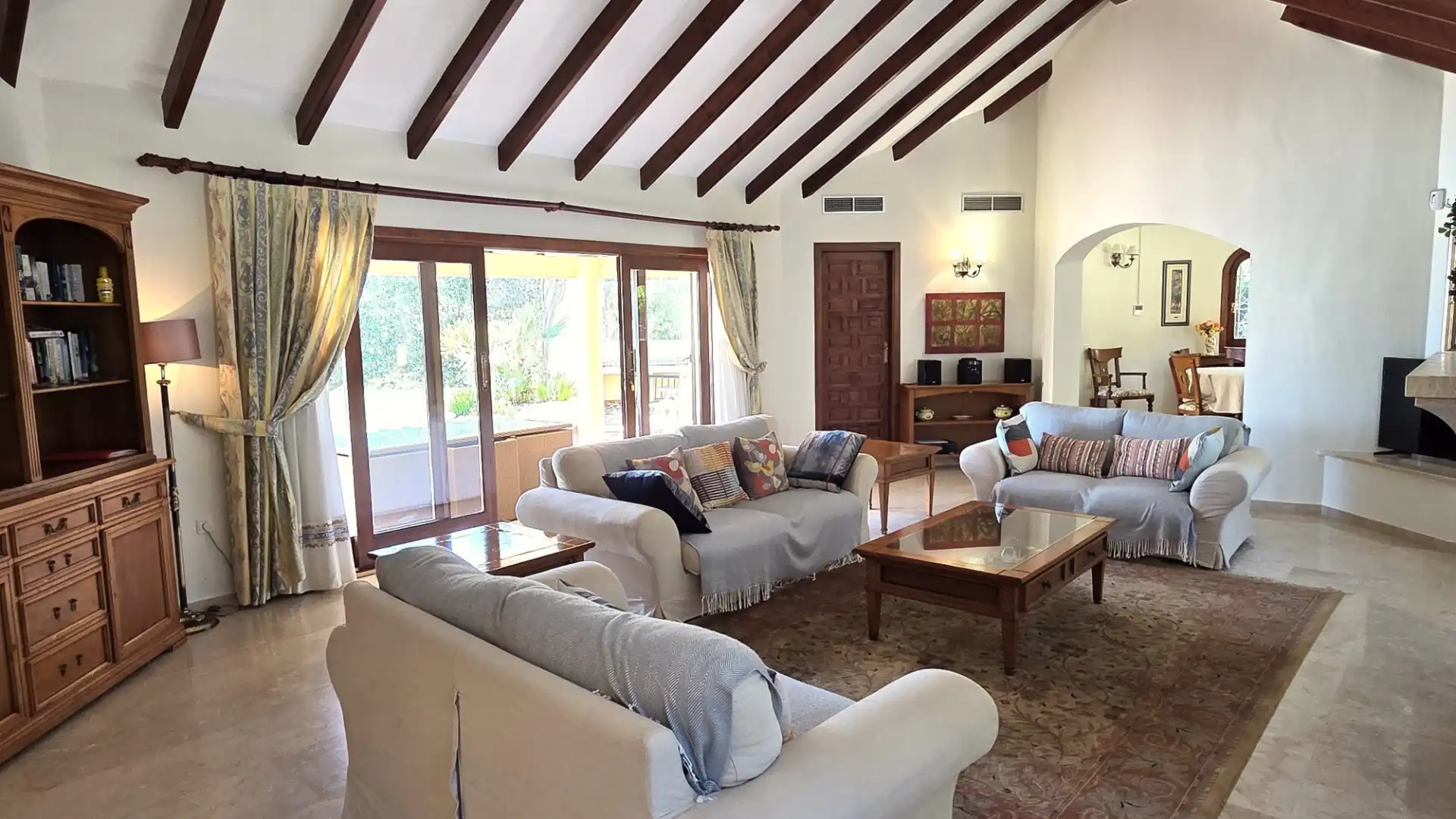 Sala de estar de Casa o chalet en venta en Cartagena con Aire acondicionado, Jardín privado y Terraza
