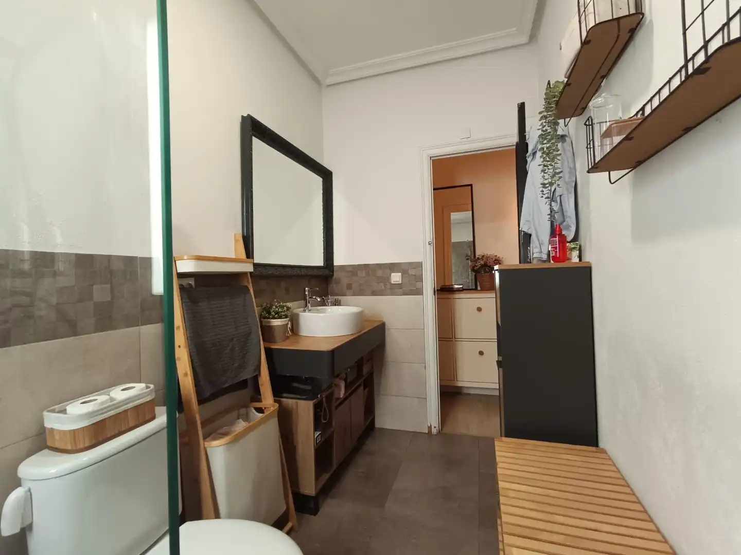 Badezimmer von Wohnung zum Verkauf in Córdoba mit Klimaanlage, Terrasse und Balkon