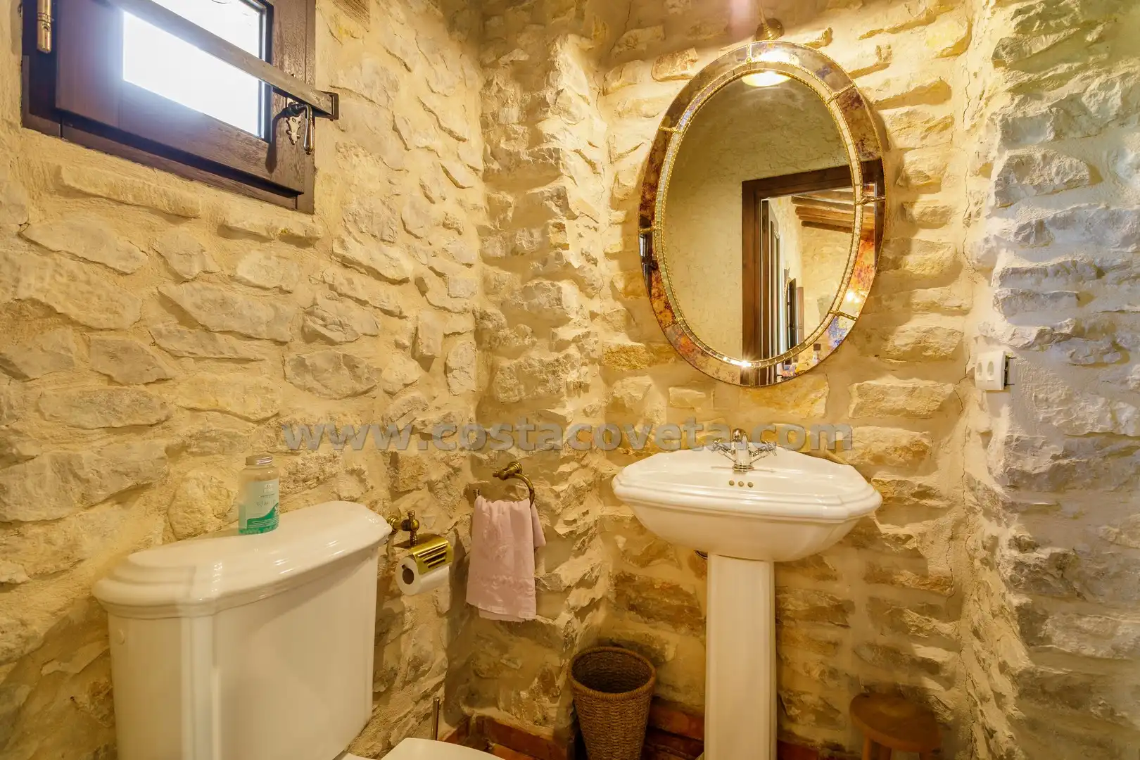 Baño de Casa o chalet en venta en Relleu con Aire acondicionado, Calefacción y Jardín privado