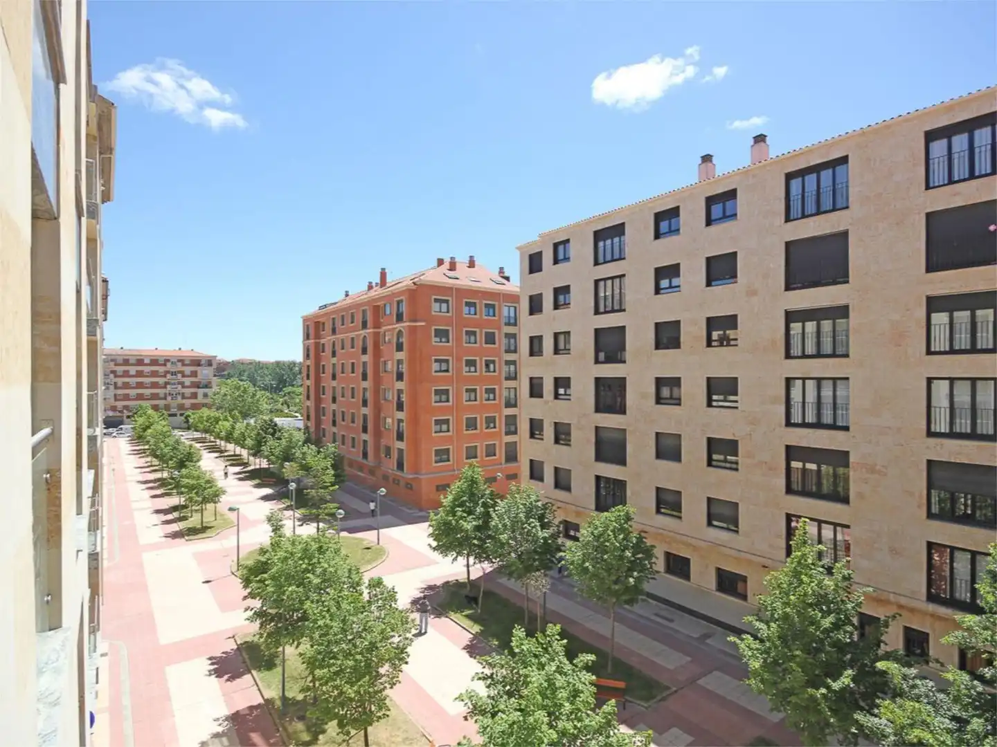 Exterior view of Flat for rent in Salamanca  with Heating, Terrace and Furnished