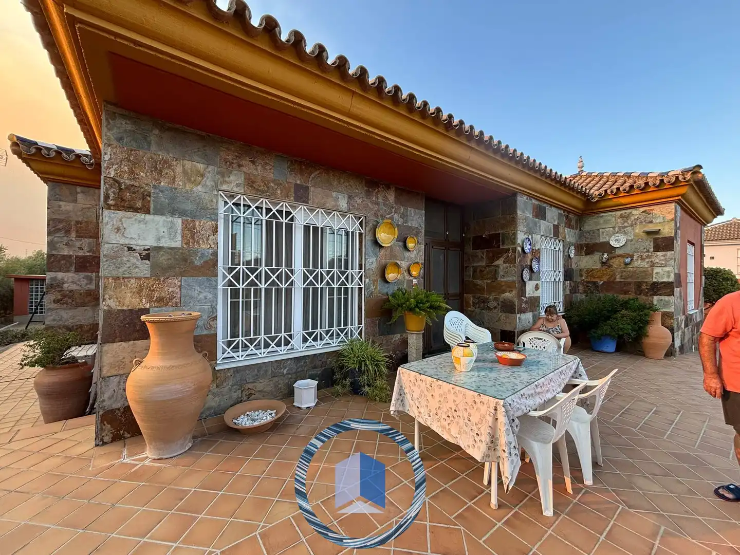 Terraza de Casa o chalet en venta en Alcalá de Guadaira con Aire acondicionado, Jardín privado y Terraza