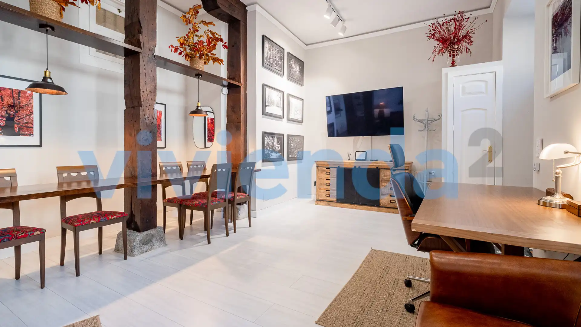 Sala de estar de Piso en venta en  Madrid Capital con Calefacción y Piscina