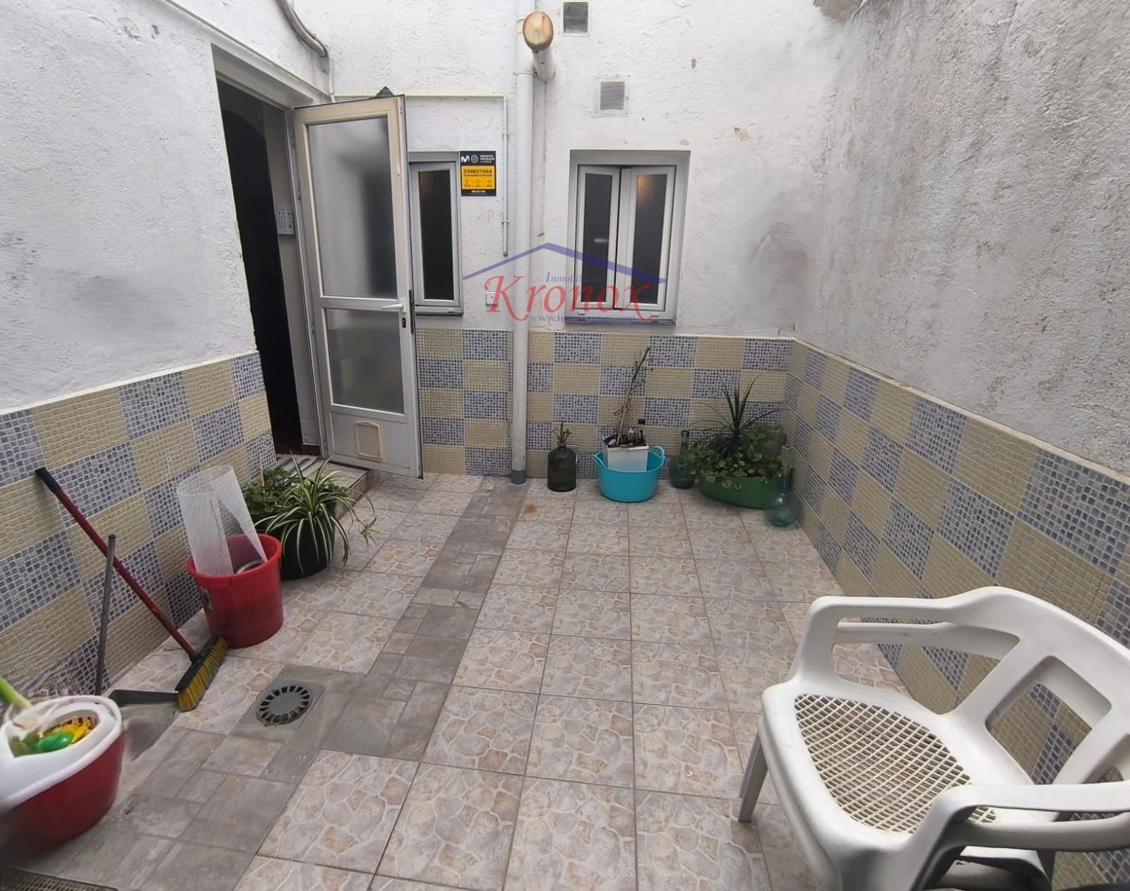 Terrace of Flat for sale in  Madrid Capital  with Heating, Furnished and Oven