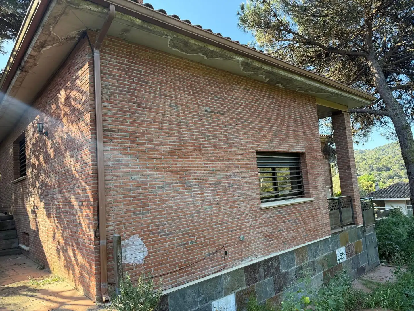 Vista exterior de Casa o chalet en venta en Vilanova del Vallès con Jardín privado