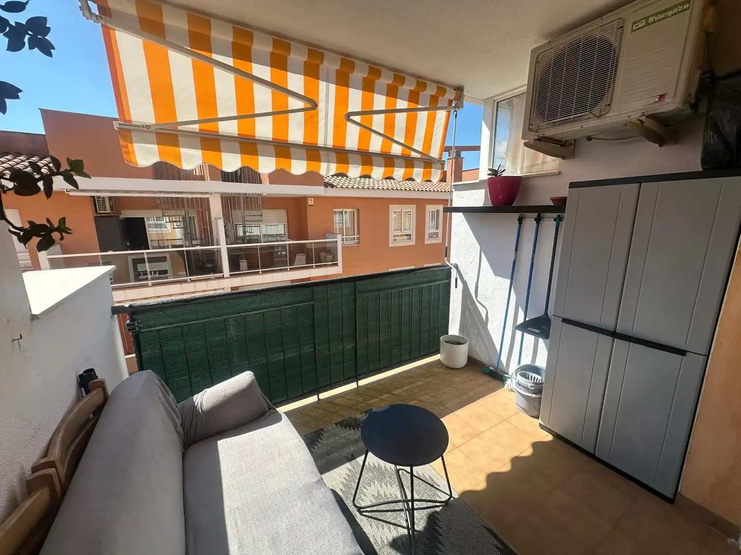 Balcony of Flat for sale in Vandellòs i l'Hospitalet de l'Infant  with Air Conditioner, Furnished and Oven