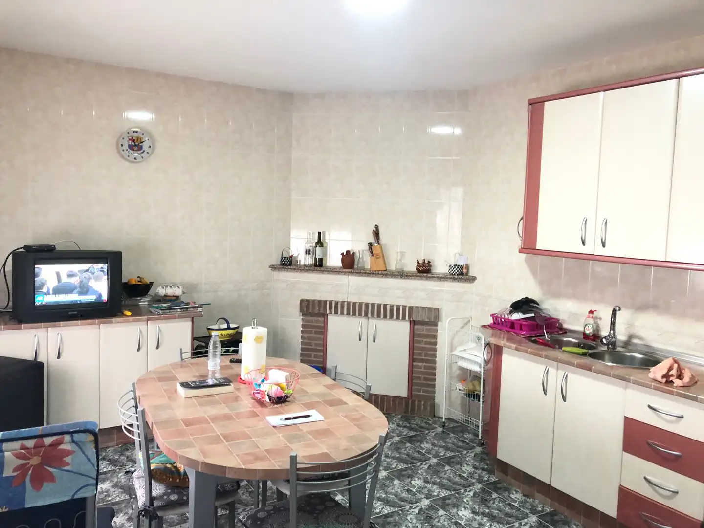 Cocina de Casa o chalet en venta en Castuera con Balcón