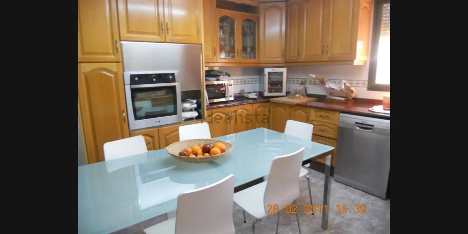 Cuina de Casa o xalet en venda en Elche / Elx amb Aire condicionat, Jardí privat i Piscina