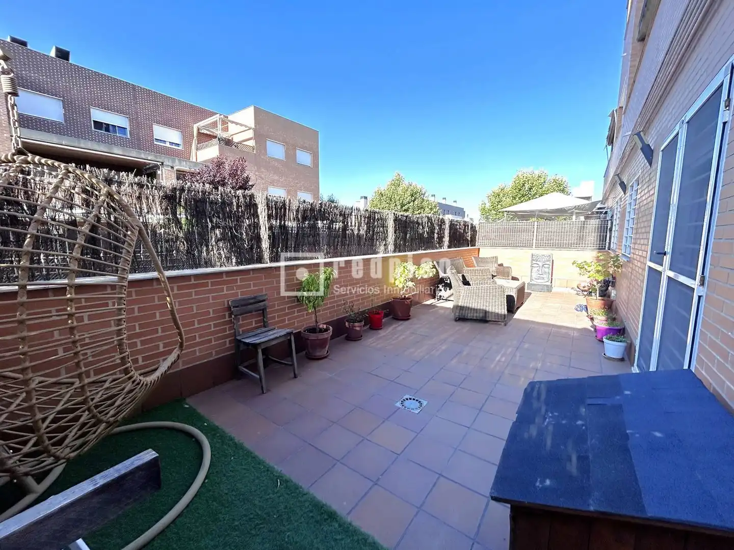 Terraza de Piso en venta en Parla con Calefacción, Jardín privado y Terraza