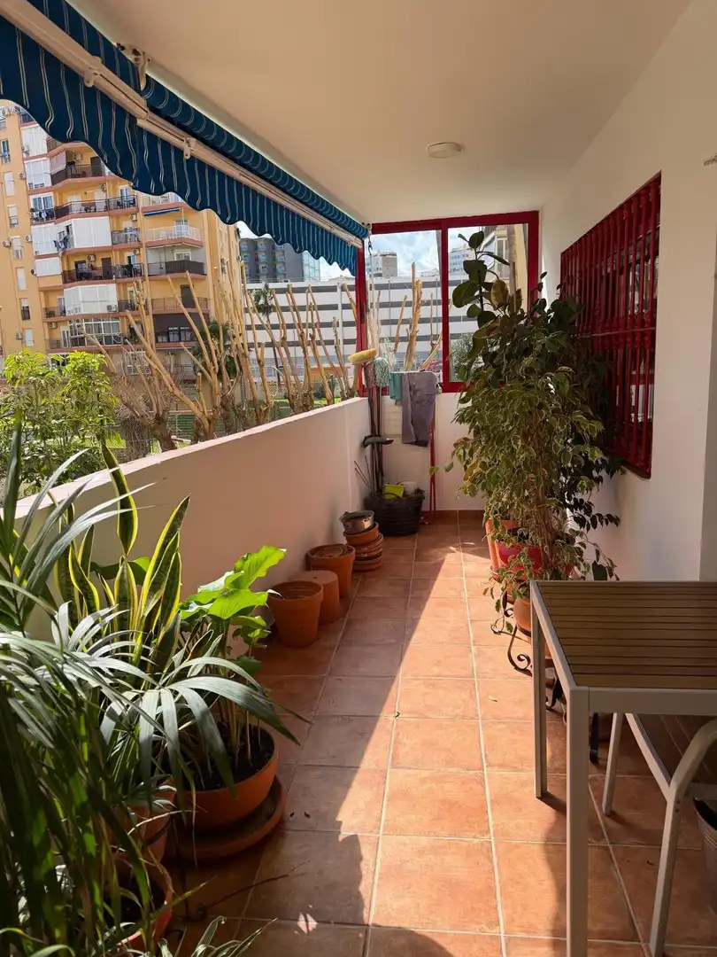 Terrasse von Wohnungen zum Verkauf in Torremolinos mit Klimaanlage, Terrasse und Gemeinschaftspool