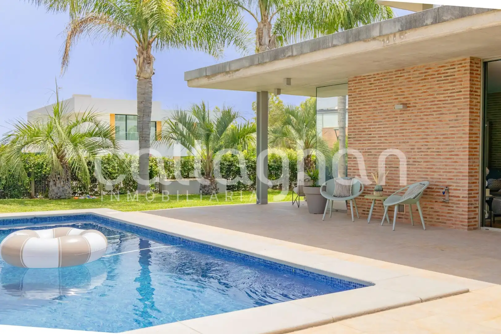 Schwimmbecken von Haus oder Chalet zum Verkauf in Bétera mit Heizung, Privatgarten und Terrasse