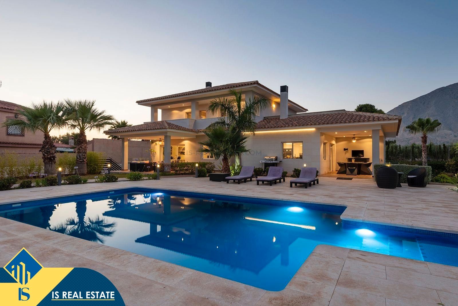 Swimming pool of House or chalet for sale in Alicante / Alacant  with Terrace, Swimming Pool and Furnished