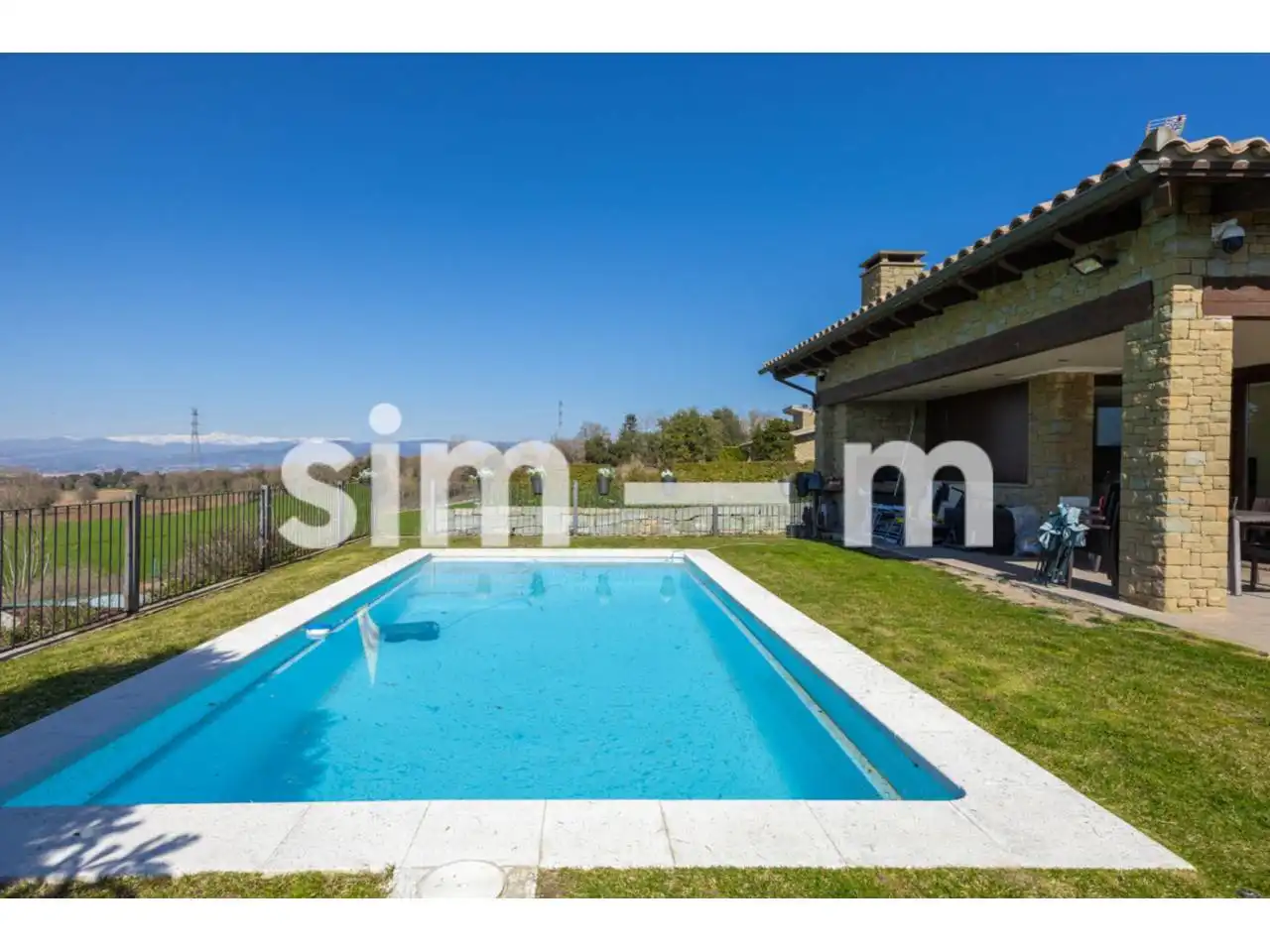 Piscina de Casa o chalet en venta en Folgueroles con Aire acondicionado, Calefacción y Jardín privado