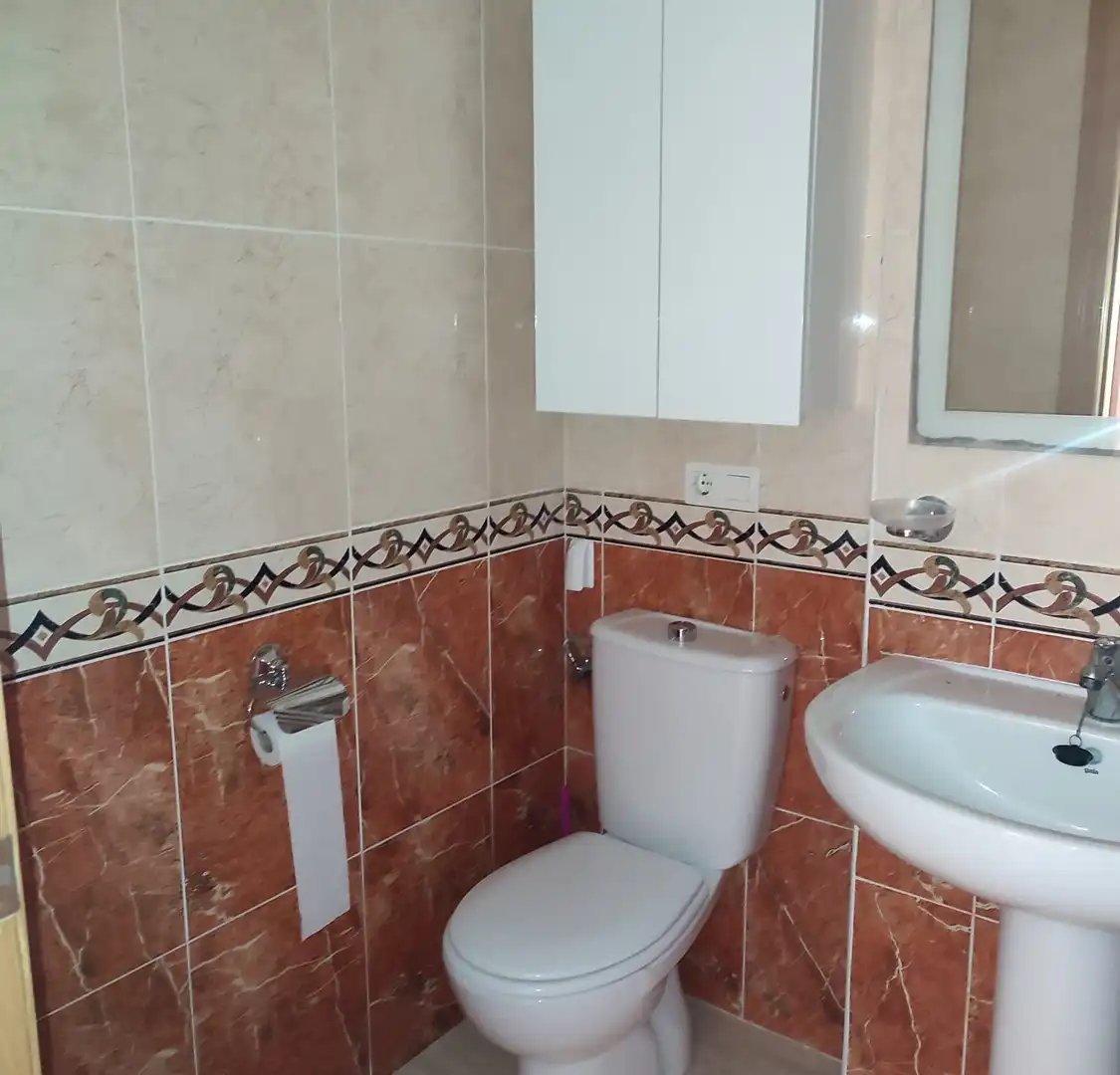 Baño de Apartamento de alquiler en Oropesa del Mar / Orpesa con Aire acondicionado, Terraza y Amueblado