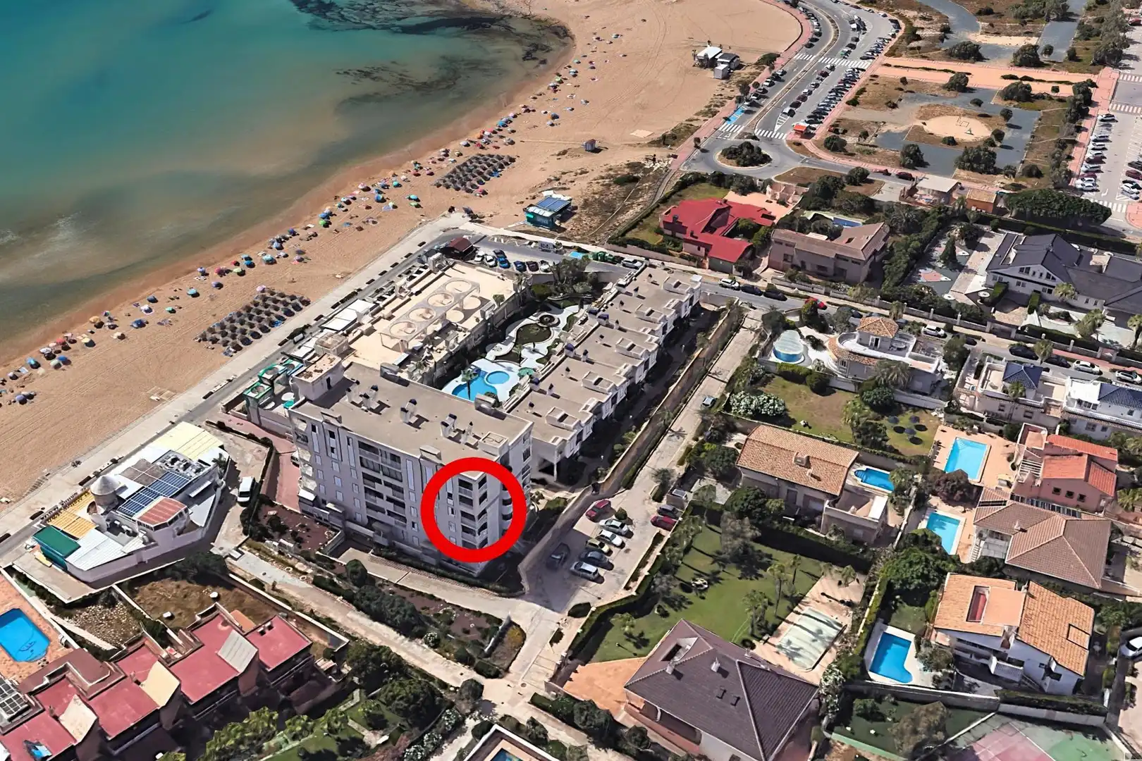 Parking of Apartments for sale in Torrevieja  with Air Conditioner, Heating and Terrace