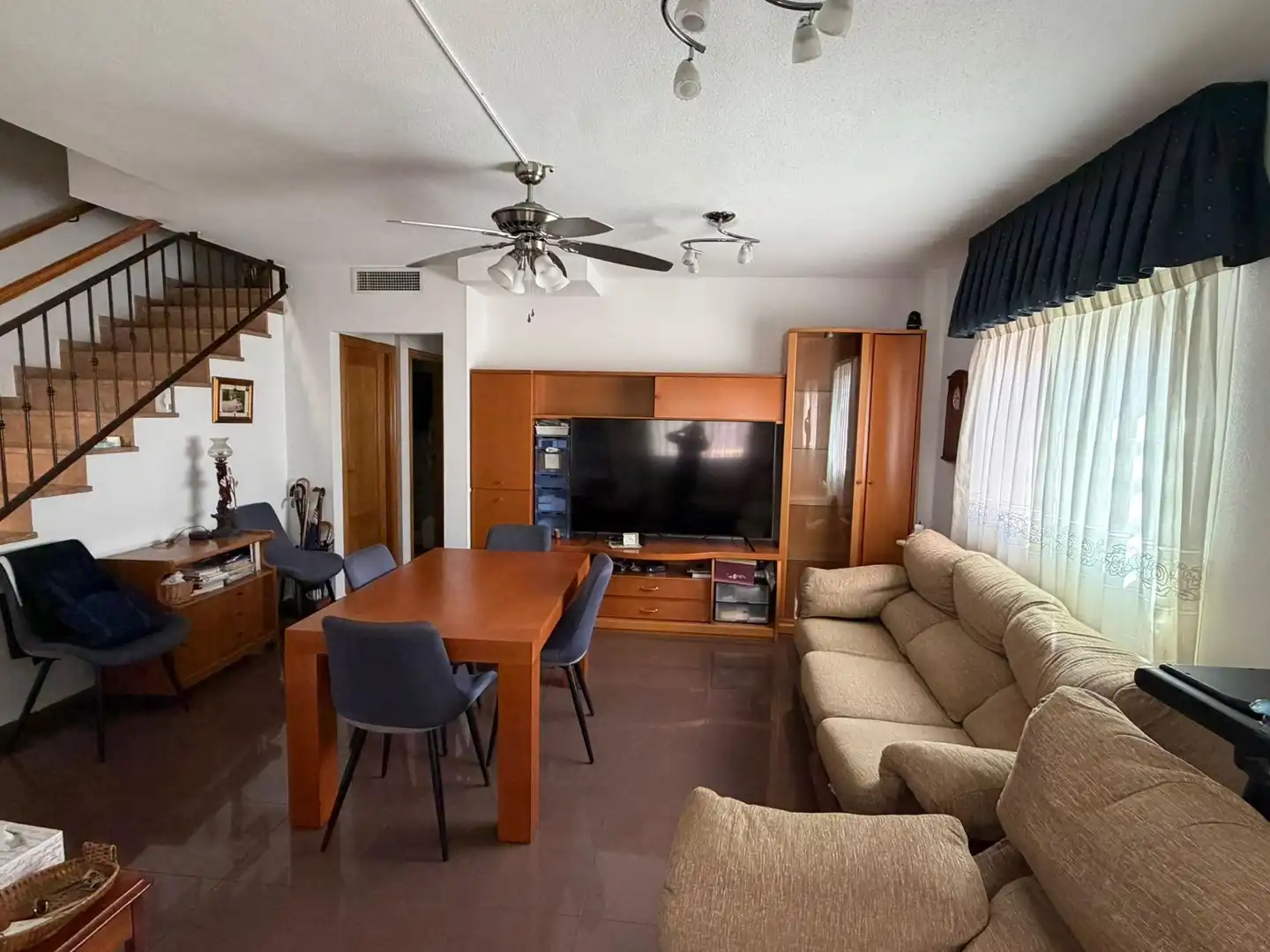 Sala de estar de Casa o chalet en venta en Murcia con Aire acondicionado, Calefacción y Jardín privado