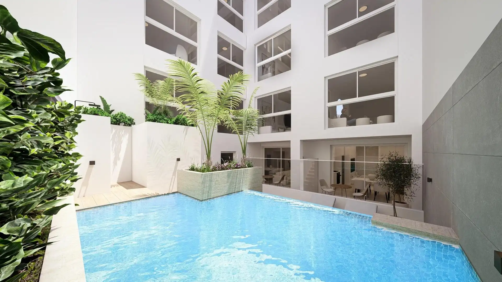 Swimming pool of Attic for sale in Torrevieja  with Air Conditioner, Terrace and Community pool