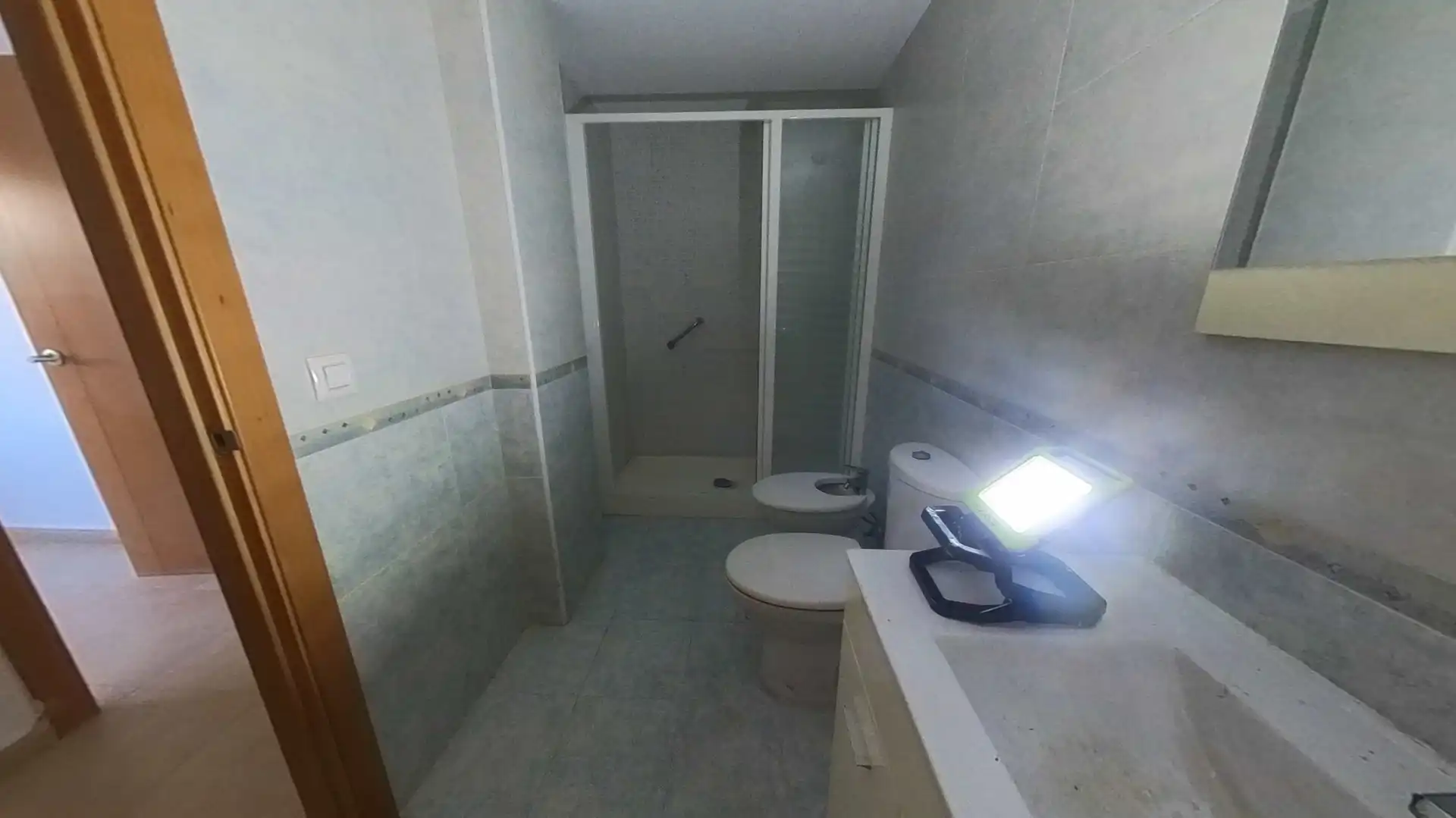 Badezimmer von Wohnung zum Verkauf in Sallent mit Terrasse