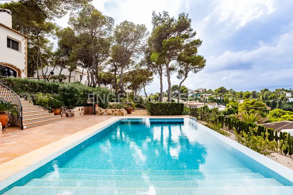 Piscina de Finca rústica en venda en Jávea / Xàbia amb Calefacció, Jardí privat i Piscina