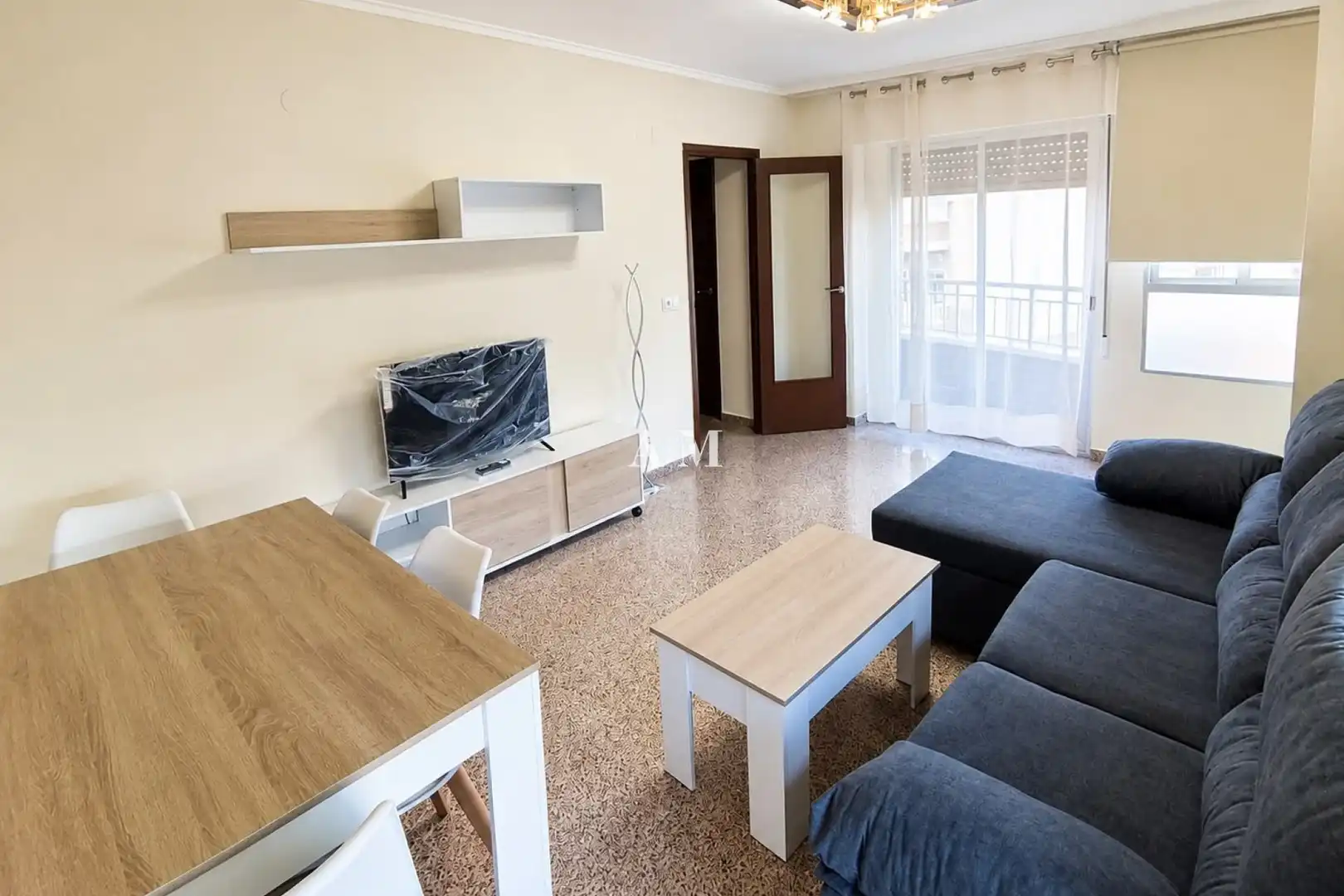 Sala de estar de Piso de alquiler en Almoradí con Calefacción, Terraza y Amueblado