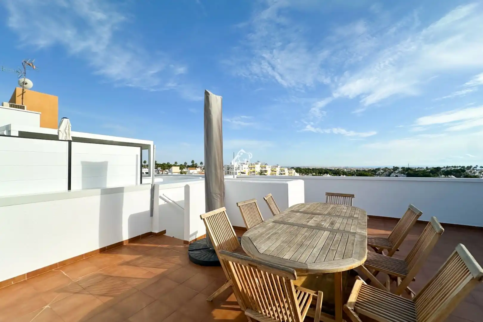 Terrace of Attic for rent in Orihuela Costa