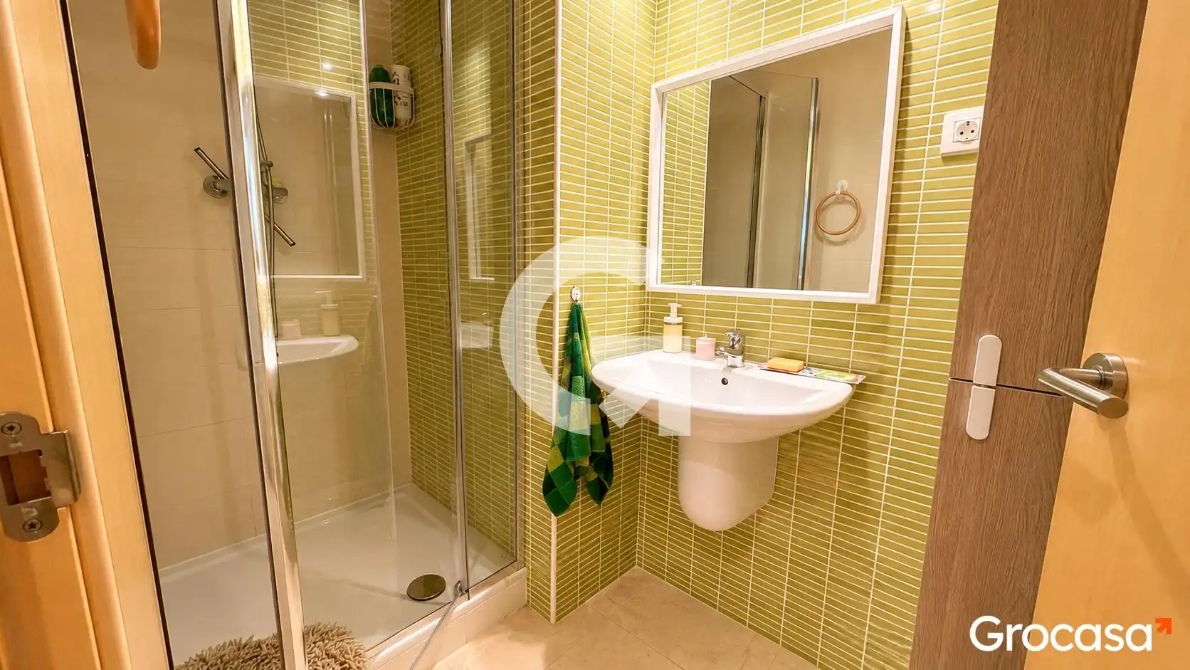 Badezimmer von Wohnung zum Verkauf in Lloret de Mar mit Klimaanlage, Terrasse und Gemeinschaftspool