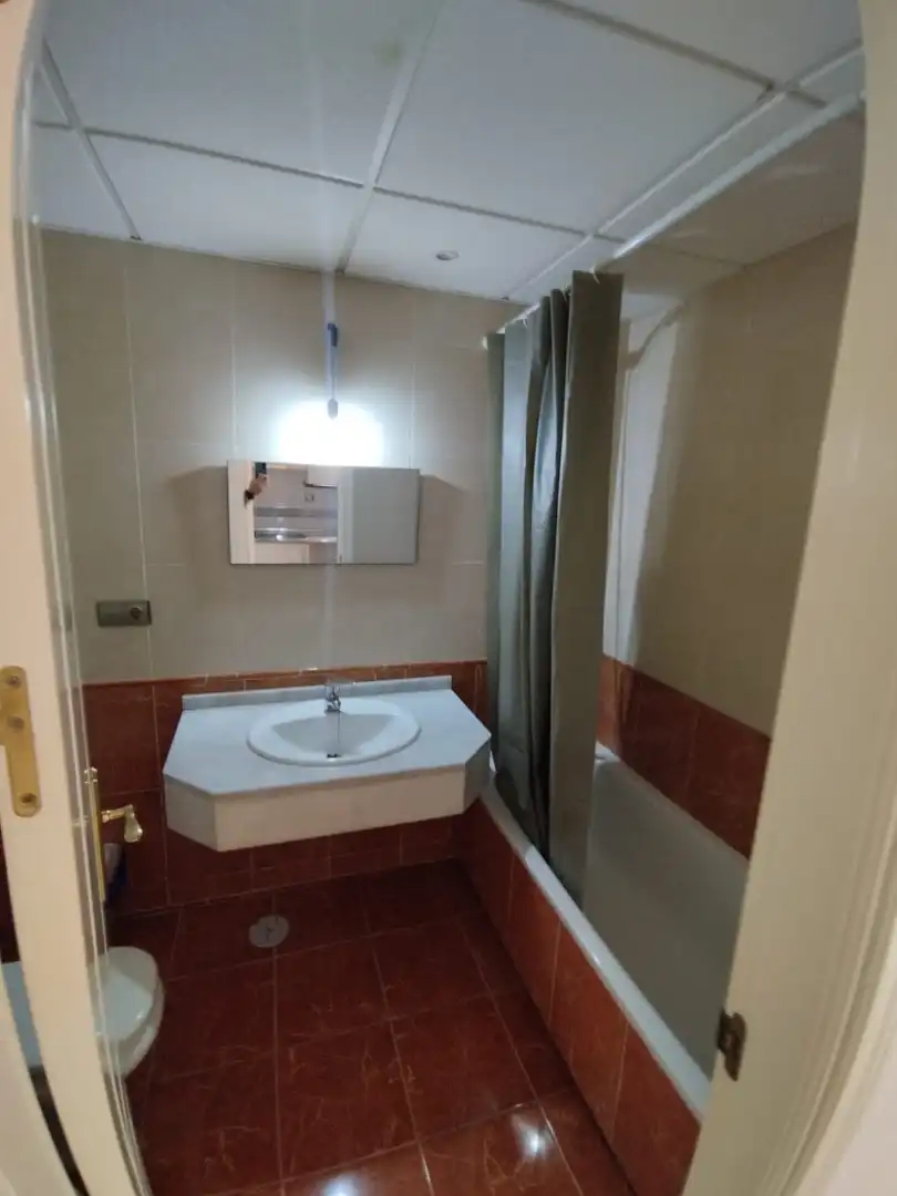 Bathroom of Flat for rent in Vícar  with Air Conditioner, Terrace and Furnished