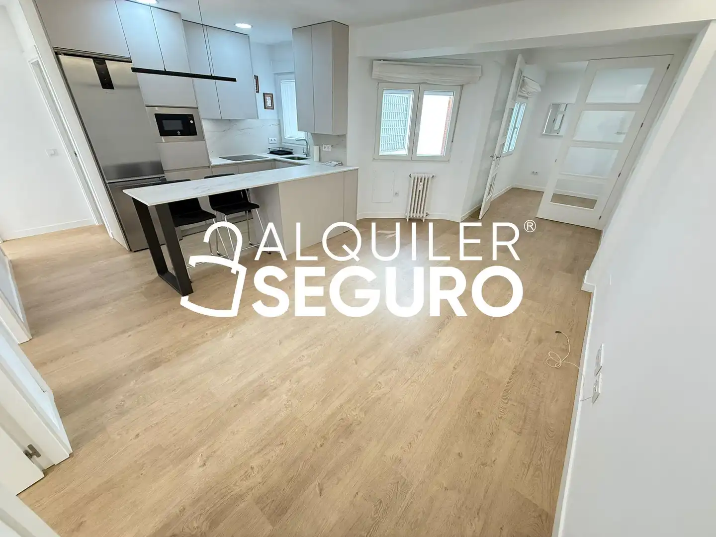 Exterior view of Flat for rent in Madrid  with Air Conditioner and Heating