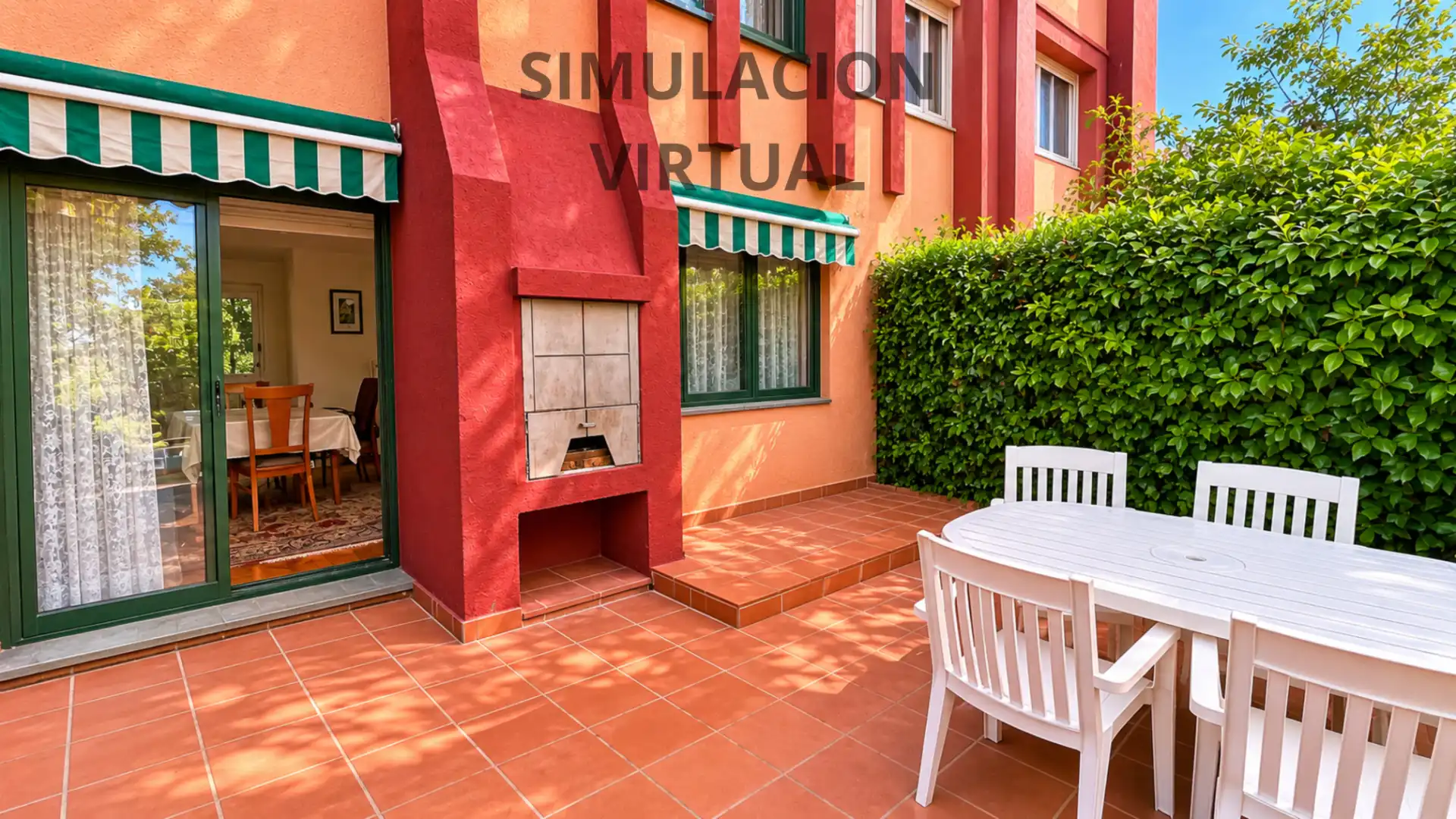 Jardí de Casa adosada en venda en Villanueva del Pardillo amb Aire condicionat, Calefacció i Jardí privat