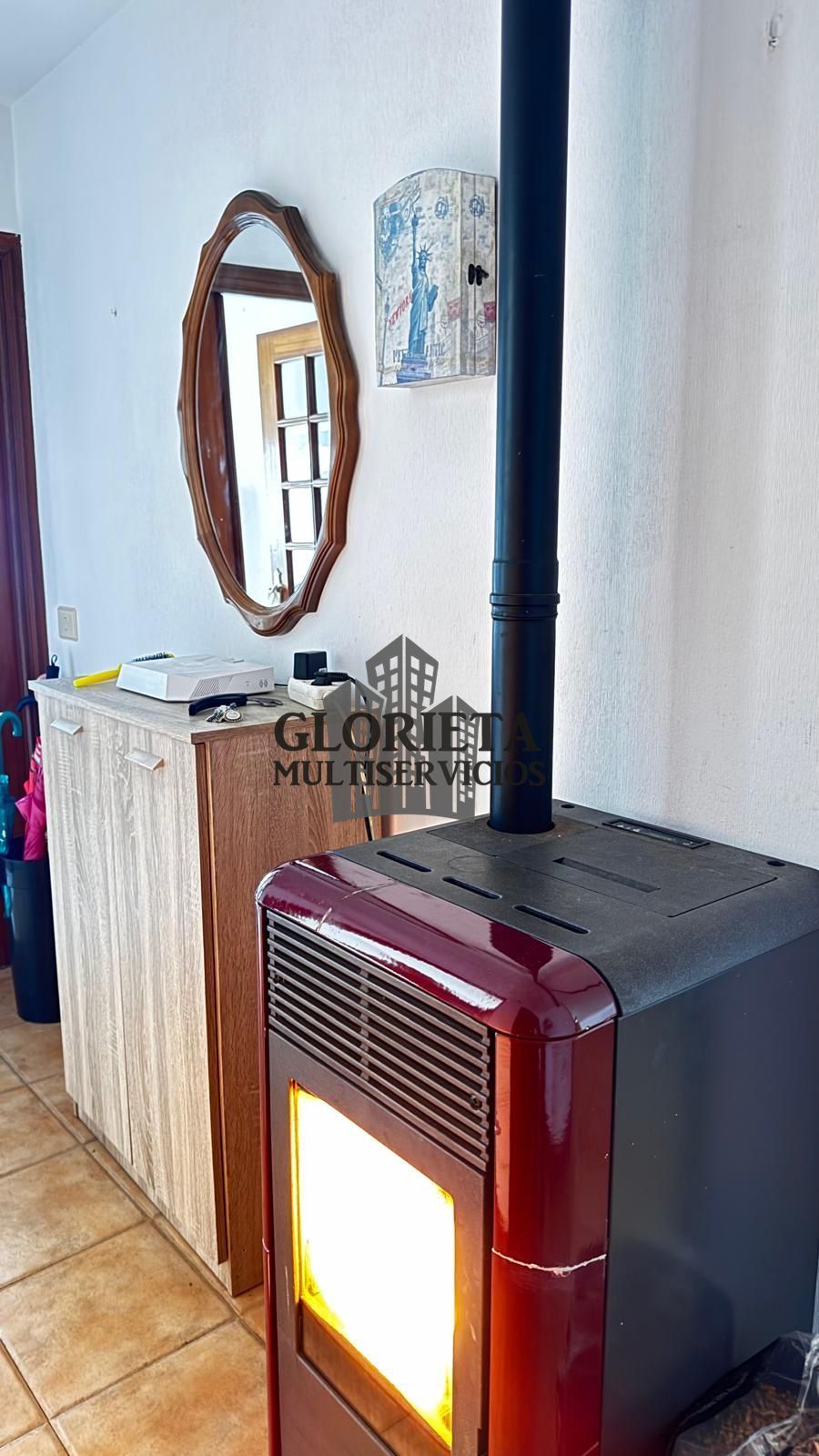 Exterior view of Attic for sale in Caldas de Reis  with Heating, Storage room and Furnished