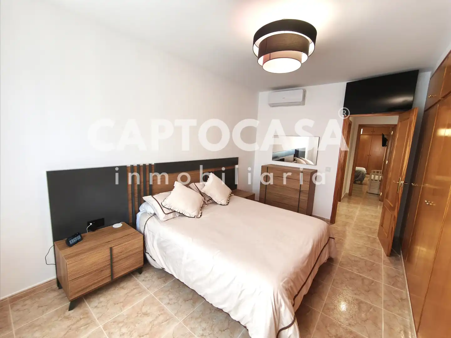 Dormitori de Casa adosada en venda en Cartagena amb Aire condicionat, Terrassa i Traster