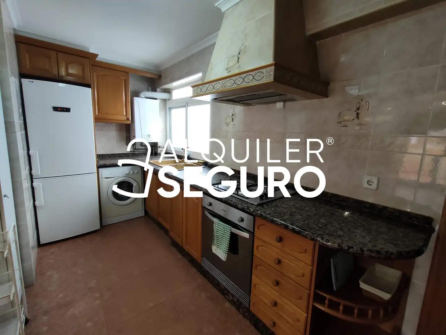 Cocina de Piso de alquiler en Alboraya con Aire acondicionado, Calefacción y Terraza