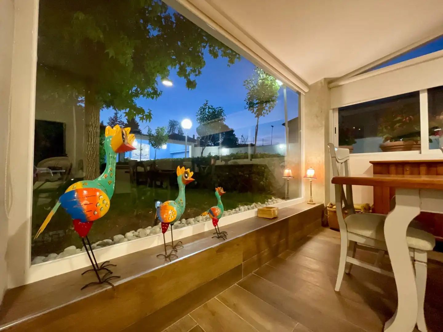 Terrassa de Casa o xalet en venda en Galindo y Perahuy amb Calefacció, Jardí privat i Terrassa