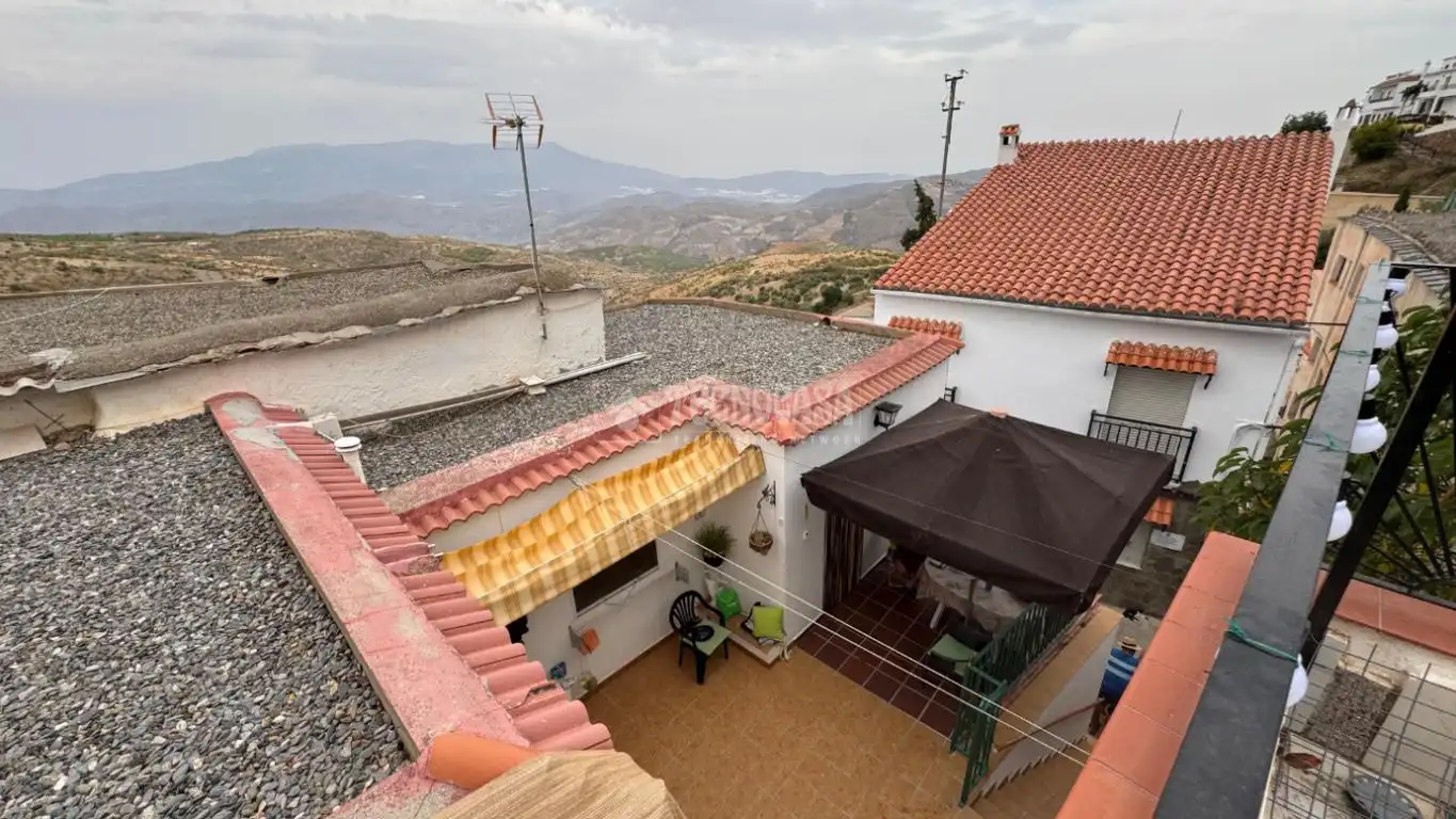 Vista exterior de Casa adosada en venda en Murtas amb Jardí privat