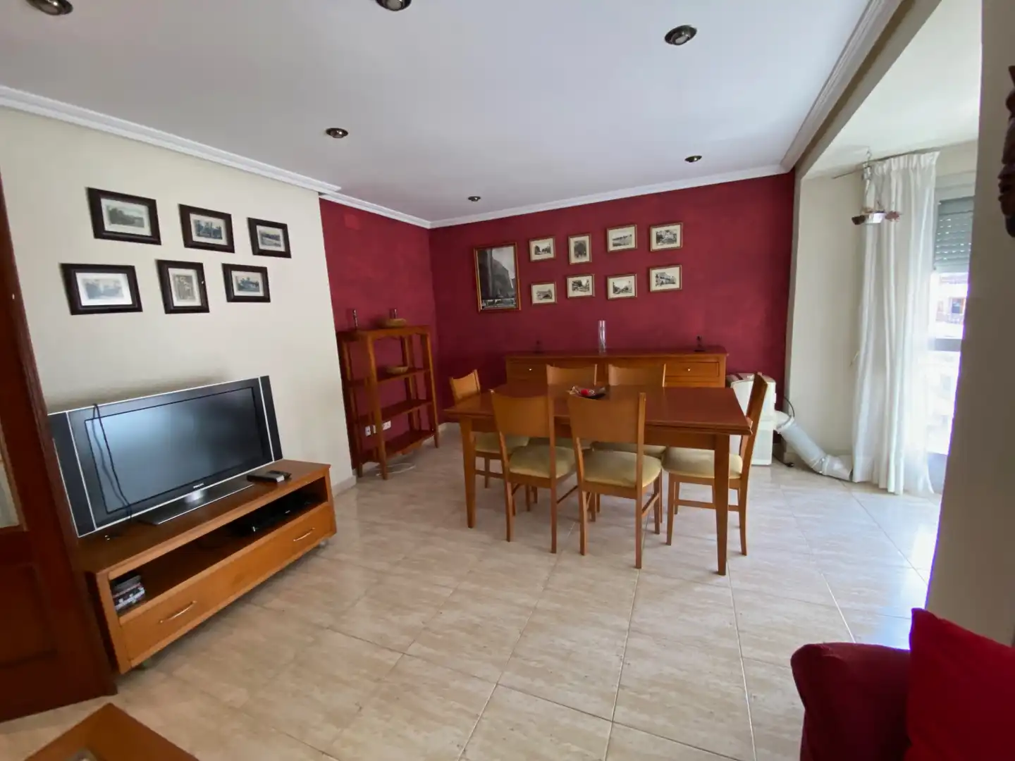 Comedor de Piso de alquiler en Elche / Elx con Aire acondicionado, Amueblado y Horno