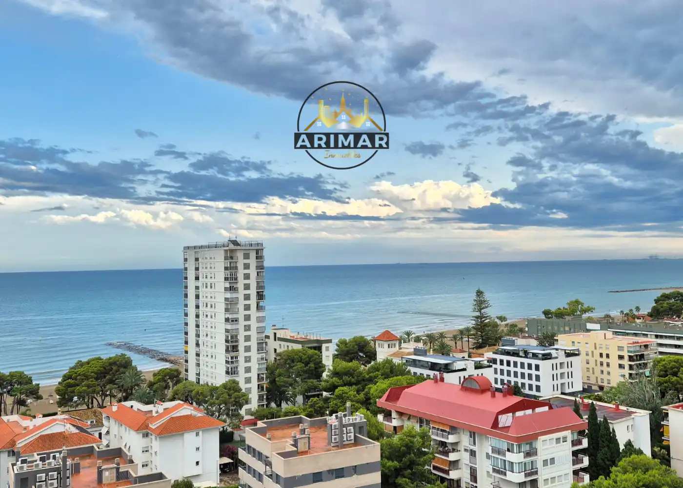 Vista exterior de Apartamento en venta en Benicasim / Benicàssim con Aire acondicionado, Calefacción y Terraza