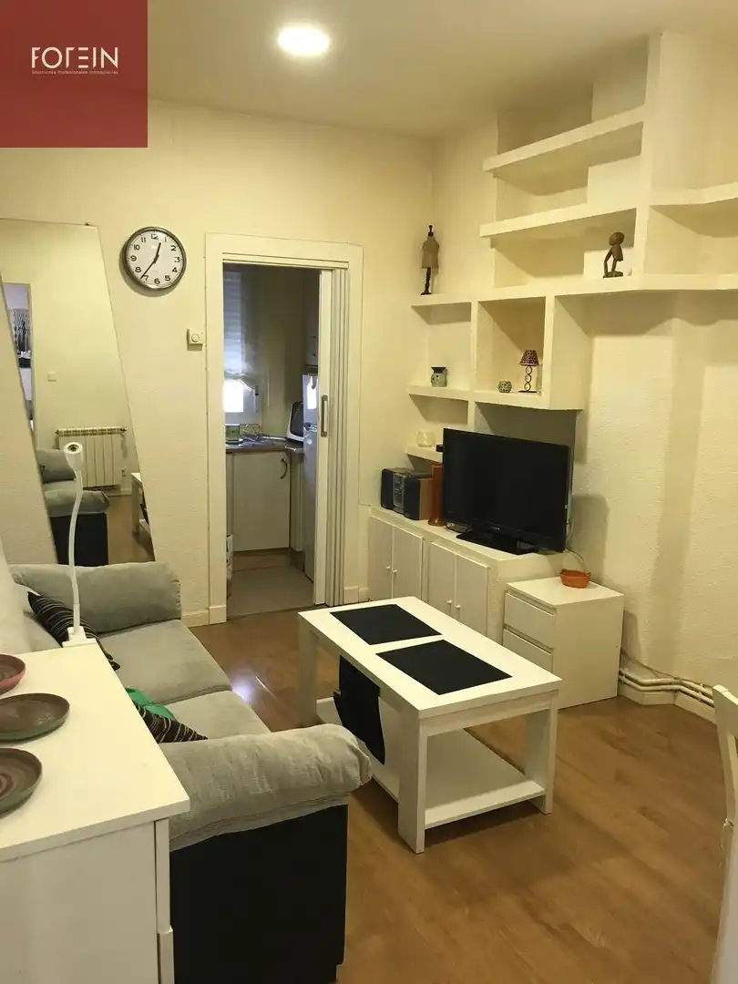 Wohnzimmer von Wohnung zur Miete in Madrid mit Heizung und Möbliert