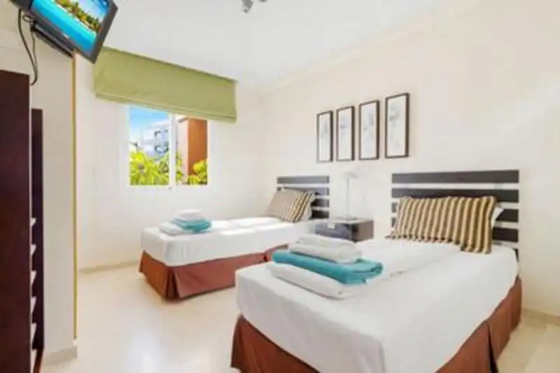 Bedroom of Apartments for rent in Mijas  with Air Conditioner, Terrace and Swimming Pool