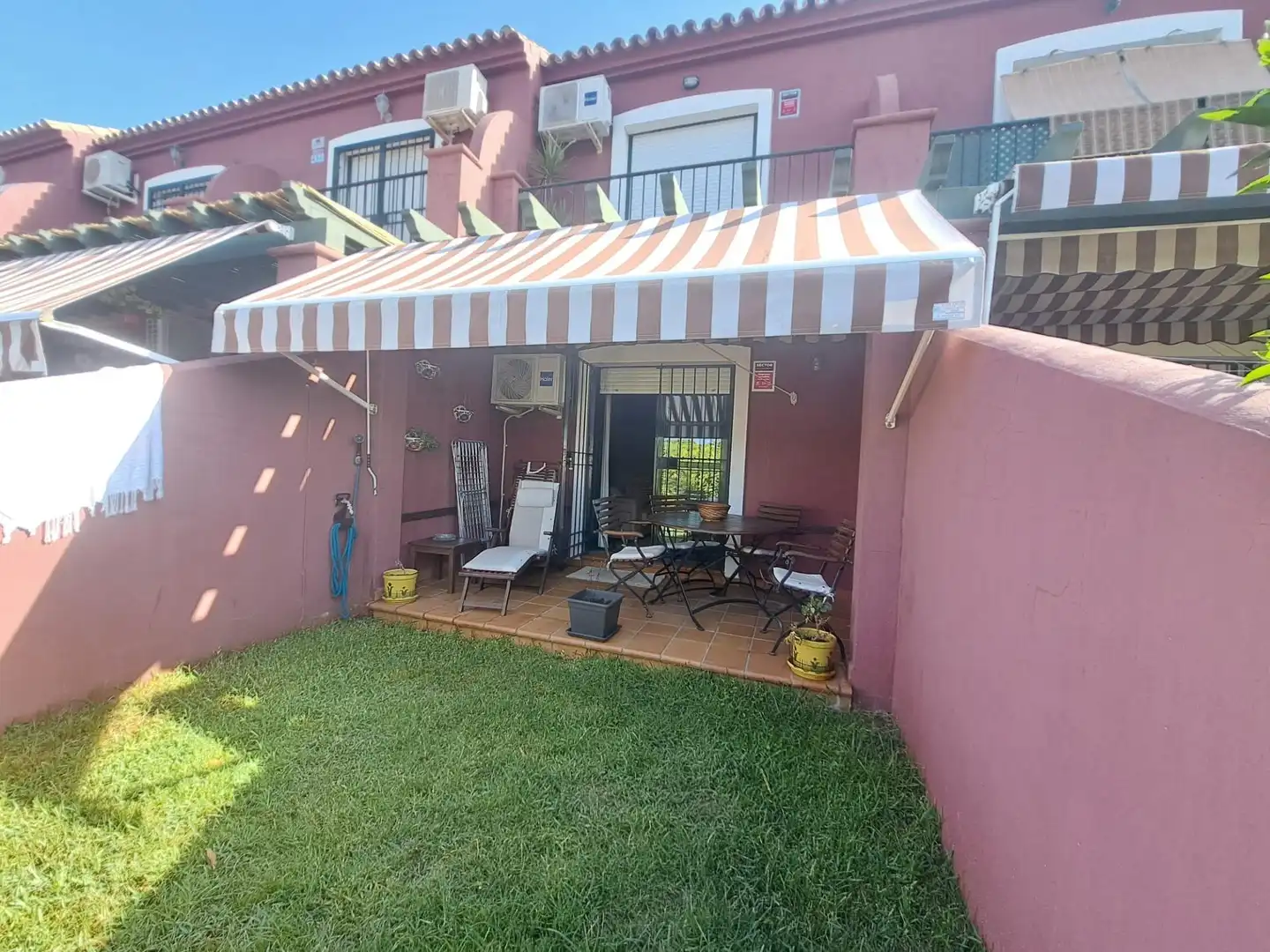 Jardí de Casa adosada en venda en Chiclana de la Frontera amb Aire condicionat, Calefacció i Jardí privat