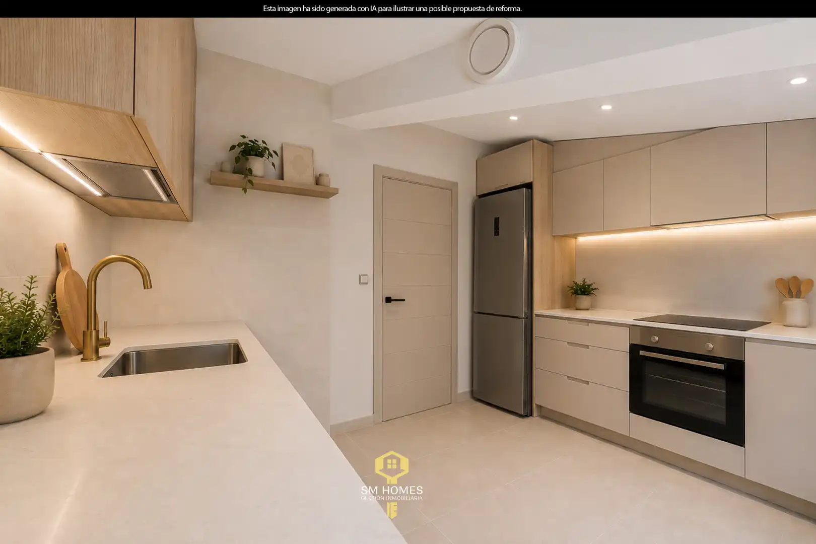 Kitchen of Attic for sale in San Fernando de Henares  with Air Conditioner, Heating and Terrace