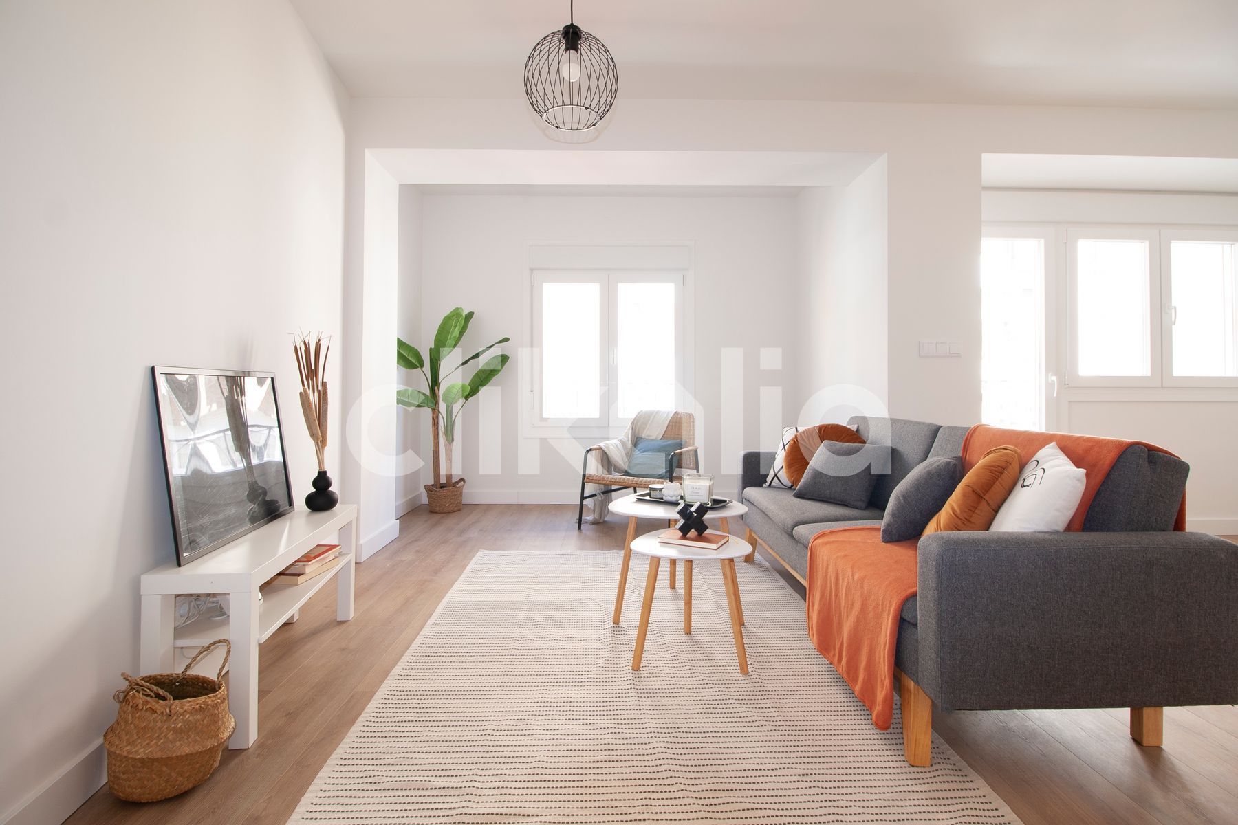 Sala de estar de Piso en venta en Málaga Capital con Aire acondicionado, Terraza y Balcón