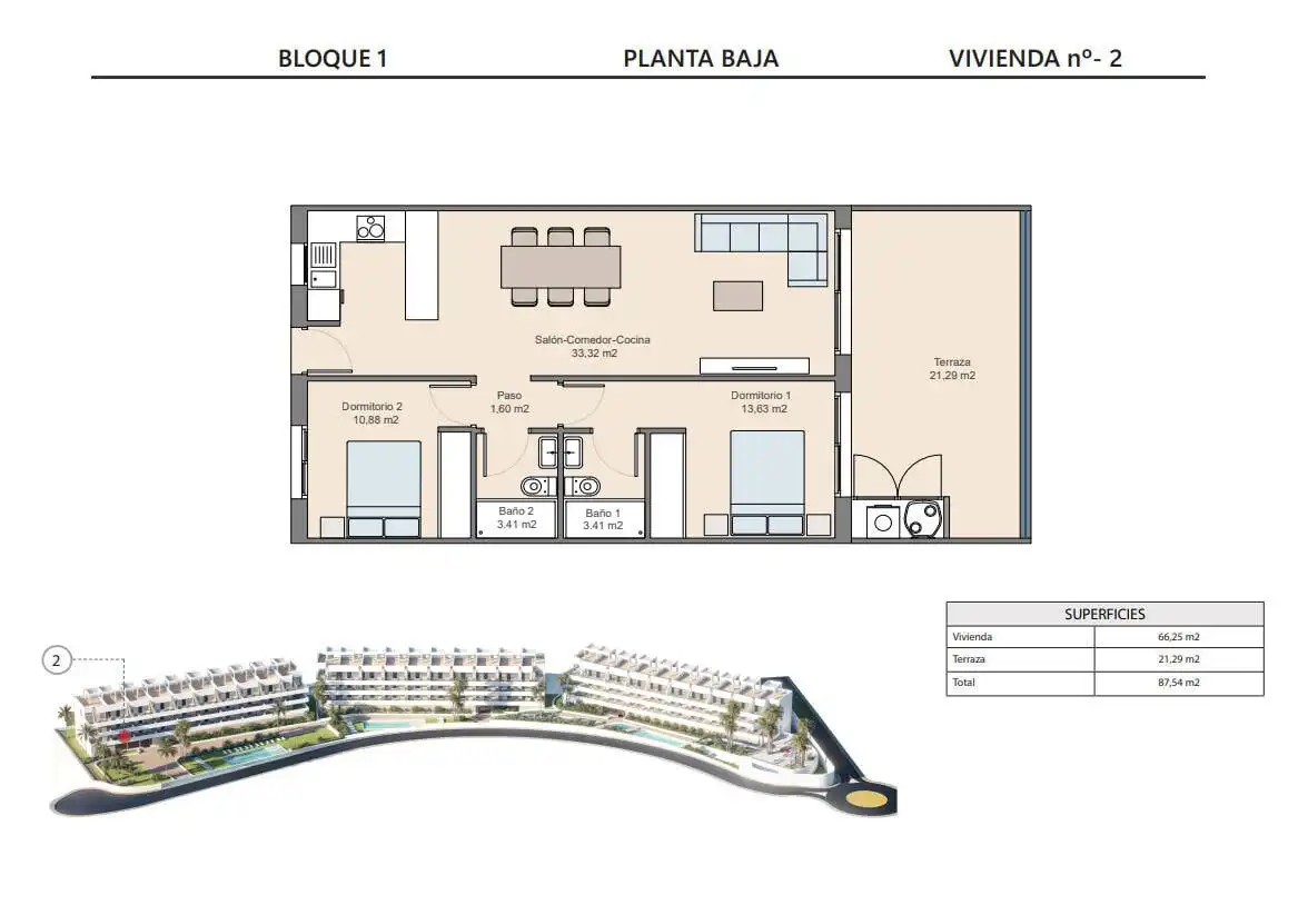 Appartement compact avec terrasse à vendre à Balcón de Finestrat - Terra Marina, imagen 32
