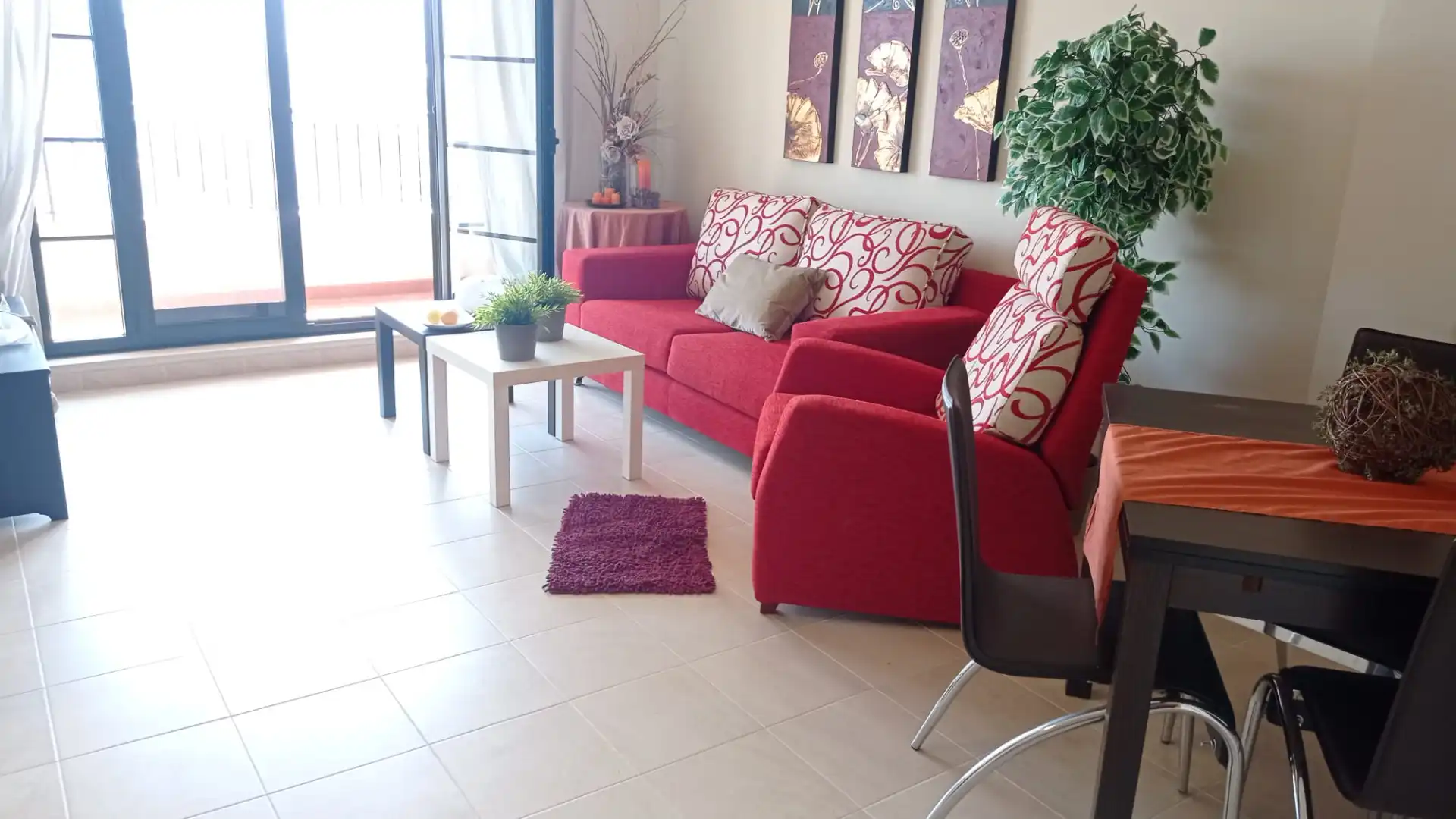 Living room of Duplexes for sale in Foz  with Terrace, Storage room and Furnished