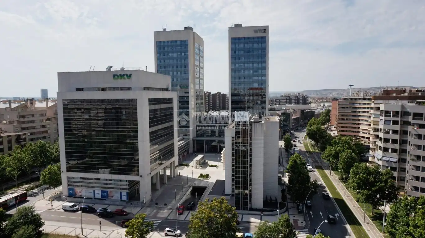 Vista exterior de Garaje en venta en Zaragoza